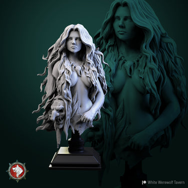 Greta Fish Scale Bust